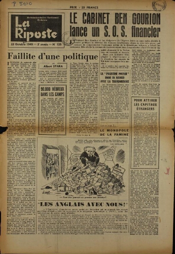 La Riposte N°128 (23 oct. 1949)